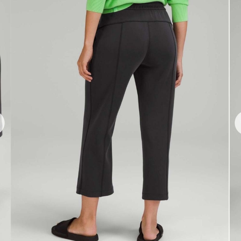 Lululemon Softstreme High-Rise Straight Leg Crop Black US 2